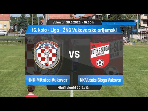 HNK Mitnica Vukovar - NK Vuteks-Sloga Vukovar, 0-2, 16. kolo, Liga - ŽNS VS, Mlađi pioniri 2012./13.