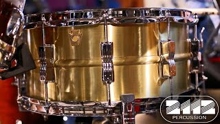Video thumbnail for Ludwig Acro Brass 6.5x14 Snare Drum LB654B by 2112 PERCUSSION