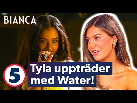Tyla performs Water live in Biancas studio | BIANCA | Kanal 5 Sverige