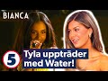 Tyla uppträder live med Water i Biancas studio | BIANCA | Kanal 5 Sverige