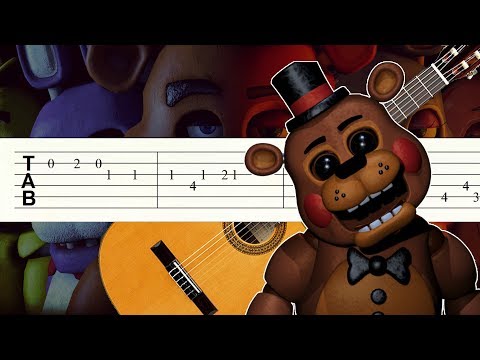Five Nights At Freddy's / Guitarra Tutorial / Tablatura Video