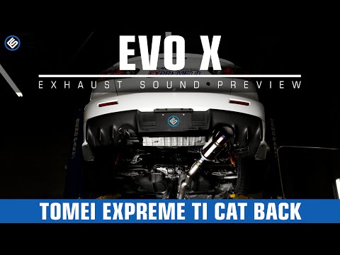 Tomei Expreme Ti Titanium Cat Back - Mitsubishi EVO X Exhaust Sound