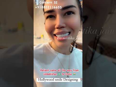 Hollywood Smile Designing | Best Dentist in Gurgaon , India | Dr. Neetika Jain |  #smilemakeover