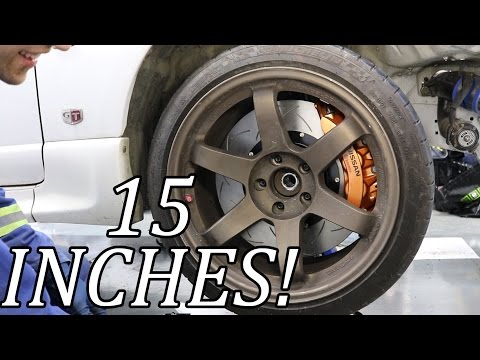 Skyline R33 GTR Big Brakes Pt 2