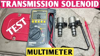 How To Test A Transmission Solenoid With A Multimeter  #Proton # Mitsubishi