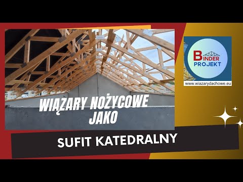 BINDER-PROJEKT - wiązary na budynku jednorodzinnym w miejscowości Wilczyce