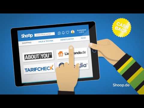 Shoop.de Cashback TV-Spot | Geld zurück für jeden Online-Einkauf