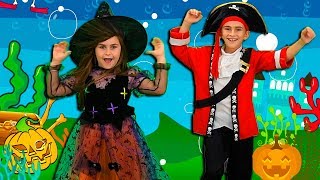 Halloween Baby Shark  Nursery Rhymes  Halloween Song by Globiki