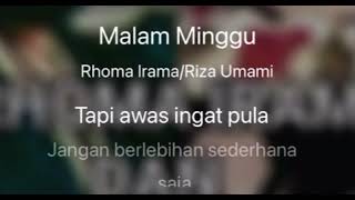 Download lagu Malam Minggu - Rhoma Irama/Riza Umami Karaoke mp3 Download lagu Malam Minggu - Rhoma Irama/Riza Umami Karaoke mp3