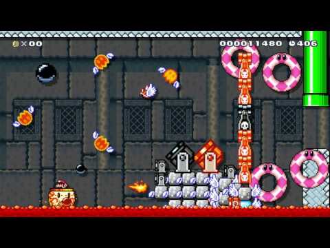 M-TYPE [STAGE 6/FINAL] by Myuu ~ WORLD RECORD! - SUPER MARIO MAKER - NO COMMENTARY 1ax