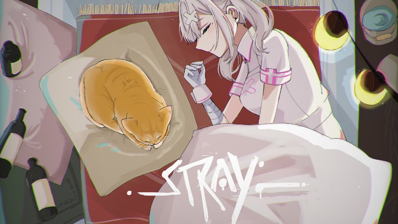 【Stray】# ３ 絶対にモップ(猫)を可哀想な目に合わせたりしない！！！！【健屋花那/にじさんじ】