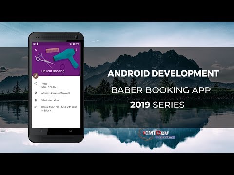 Android Development Tutorial Barber Booking App part 8 Add Booking to Calendar and User Schedule