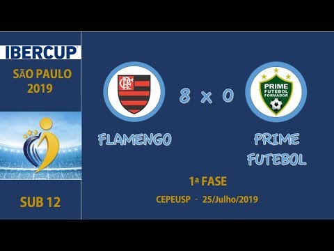 IBERCUP 2019 SP - Sub 12 - FLAMENGO 8 x 0 PRIME FUTEBOL