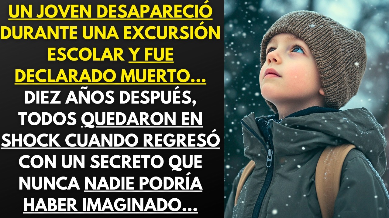 UN JOVEN DESAPARECIÓ Y FUE DECLARADO MUERTO… 10 AÑOS DESPUÉS, TODOS QUEDARON EN SHOCK CUANDO REGRESÓ
