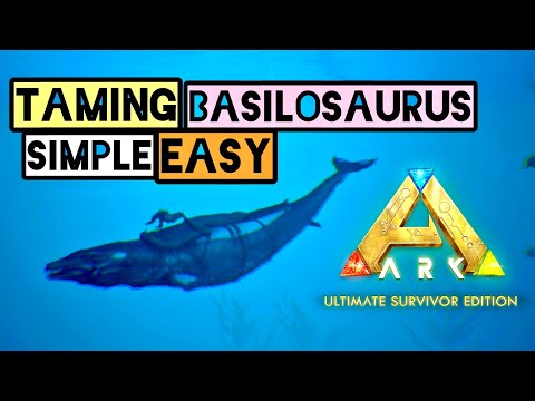 How to Tame Basilosaurus Easiest Method Ark Mobile | Ark :  Ultimate Mobile Edition