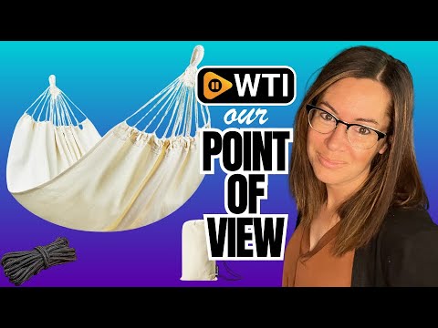 JoyView Brazilian Double Hammock with Hanging Ropes - WTI product video review