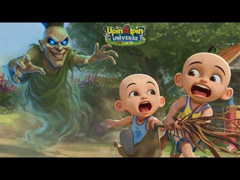 Upin dan Ipin Dikejar pocing #upinipin #comedy
