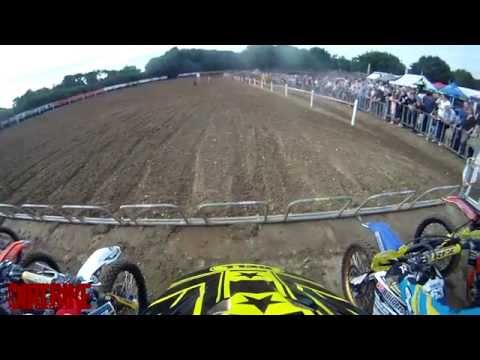 Helmet Cam: Robert Davidson - Blaxhall Circuit - 2015 Maxxis ACU British Motocross Championship