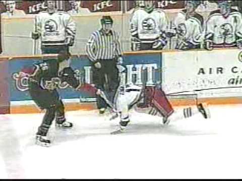 Derek Boogaard vs K.C. Timmons