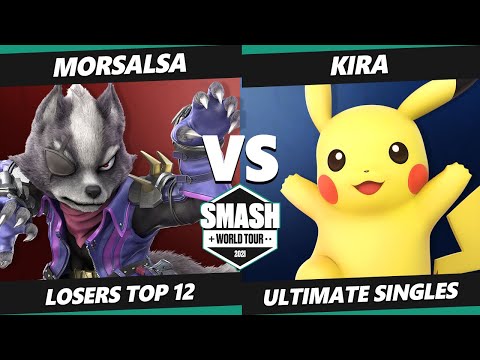 SWT CASO Online Top 12 - Morsalsa (Wolf) Vs. Kira (Pikachu) SSBU Ultimate Tournament
