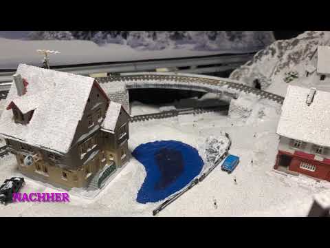 Märklin Spur Z Kofferbahn kleiner Weiterbau.