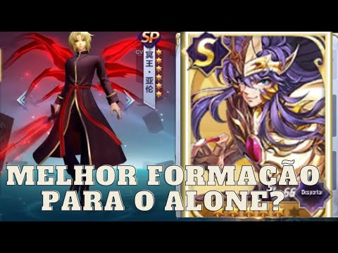 Buscando a melhor formação para o Alone Saint Seiya Awakening
