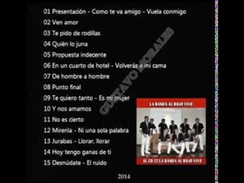 LA BANDA AL ROJO VIVO   EL CD 22   2014