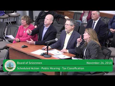 Board of Selectmen - 11/26/18