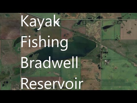 Kayak Fishing Bradwell Reservoir, Saskatchewan