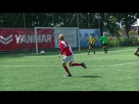 Isaiah Ahmed bekerwedstrijd AS'80 JO15-1 - UVV JO15-2 2de helft deel 2 (5-1)