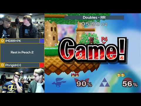 Rest in Peach 2 - Dubs Round Robin - (Falco/Marth) IMDRR+PK vs Phrigid+(+) (Peach/Captain Falcon)