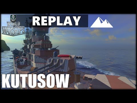 KUTUSOW, ehemals BESTE T8 Kreuzer! - World of Warships | [Replay] [DE] [60fps]