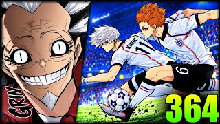 Blue Lock Cap 364 - DEU RUIM… FOX MUDA A FORMAÇÃO E UNE TEDDY A LOCKHART!
