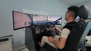 Tổng quan Cabin mô phỏng - học lái xe ôtô - Hướng dẫn lái xe #daylaixe