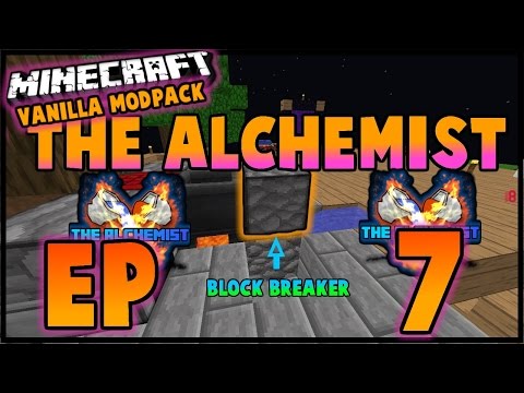 McRuffle - Minecraft Vanilla modpack The Alchemist [7] Block breaker!