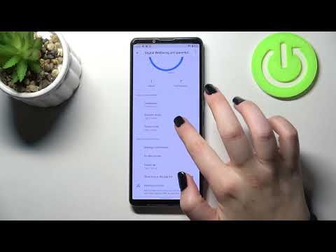 How to Check Total Screen Time on SONY Xperia 5 III - Digital Wellbeing