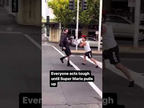 Small Man Saves the Day in Street Fight😳 #shortvideo #shorts