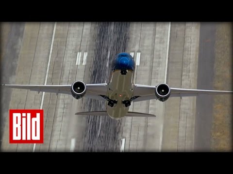 Boeing startet senkrecht in die Luft - 787-9 Dreamliner (Paris Air Show) vertikal takeoff