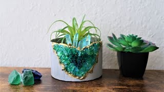 DIY - Geode Planter