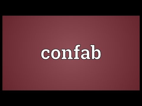 Confab Meaning