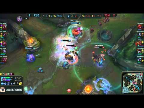 LCS Spring Playoffs - Finals CLG vs TSM - Stixxay reset