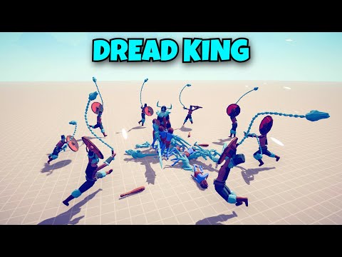 DREAD KING VS EVERY UNITS - Totally Accurate Battle Simulator TABS