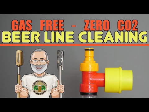 Gas Free Beer Line Cleaning Kit For Homebrewers