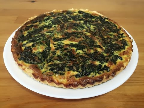 Recette de la quiche aux épinards