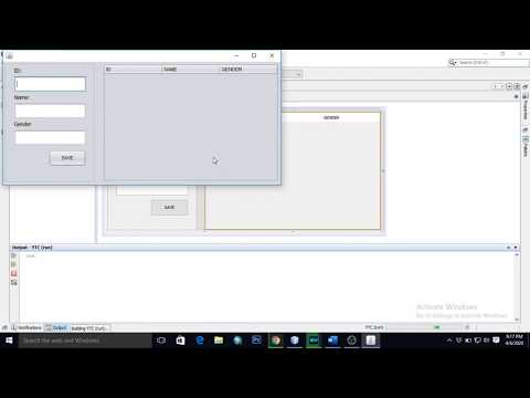 How To Set A Jtable Selected Row Data Into Jtextfields Java Tutorial Using Netbeans With Sourcecode