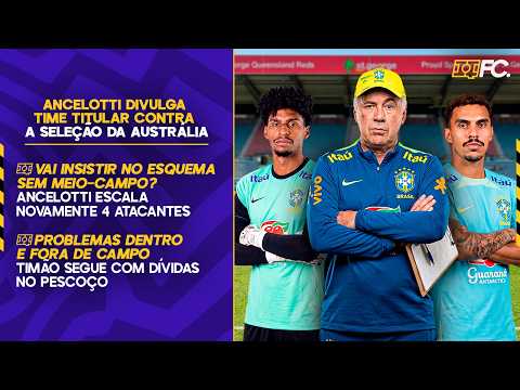 ANCELOTTI ESCALA SELEÇÃO COM 4 ATACANTES (DE NOVO); E O CAMISA 10, PROFESSOR? – Quebrada FC