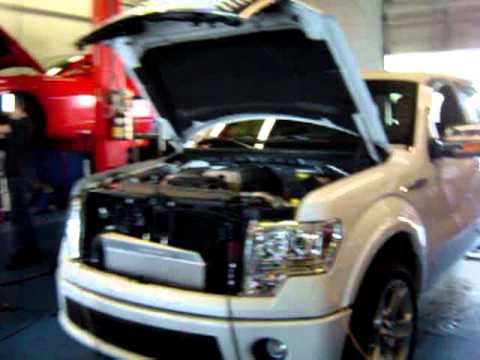 Dyno Tuned Performance- 2011 F-150 Procharger dyno tuning