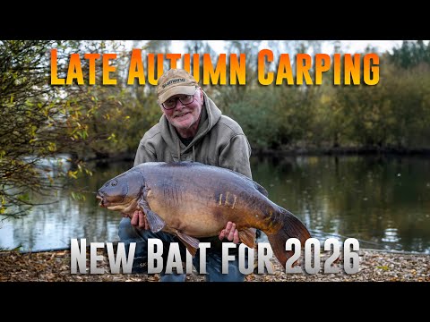 Late Autumn Carping with Mark Holmes on the New Test Bait 