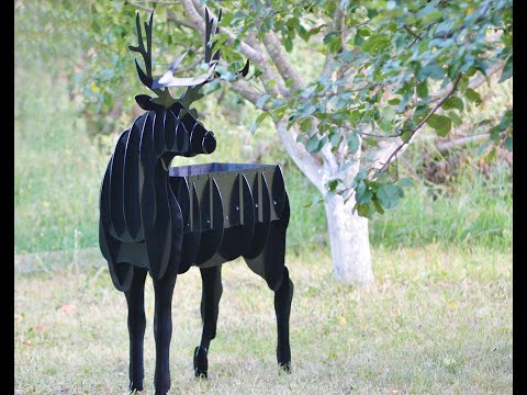 МАНГАЛ ОЛЕНЬ, РАСКРОЙ, ПОСЛЕДОВАТЕЛЬНОСТЬ СБОРКИ.