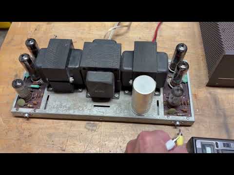 Dynaco Stereo 35 ST-35 Tube Power Amplifier w/ Cage | Original Dynakit | Tested Working | Dynaco Tubes image 11